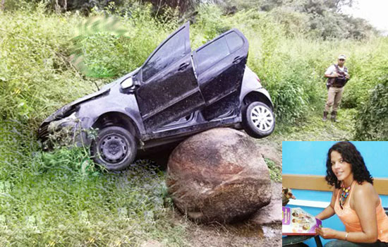 Professora de Campo Formoso morre em acidente quando se dirigia para o trabalho em povoado