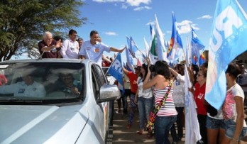 Passagem da Caravana por Irecê na semana passada.