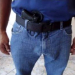 PM dispara arma contra o próprio órgão genital acidentalmente