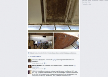 Médico faz campanha na internet para reformar enfermaria de hospital