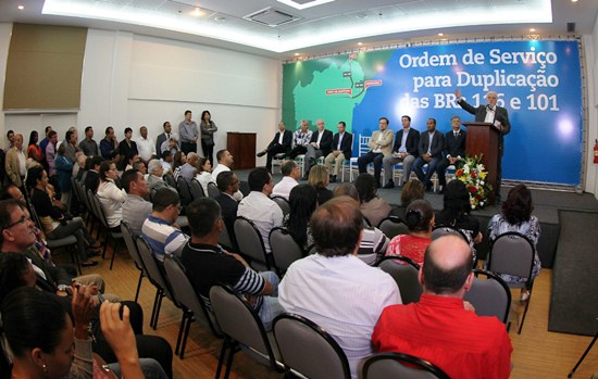 ASSINATURA PARA DUPLICAÇÃO DA BR 116 E 101