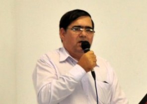 Francisco Apolònio secretário da Industria, Comércio e Turismo.