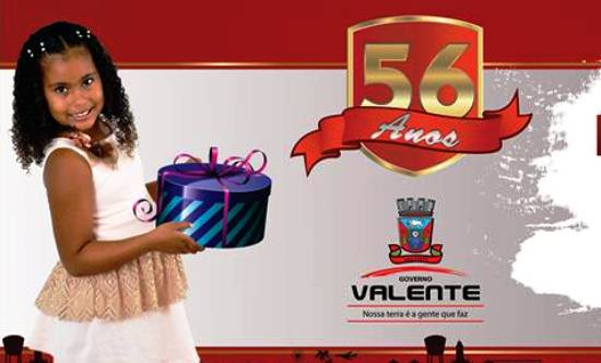 Prefeitura de Valente divulga programação da Semana da Cultura e festejos pelos 56 anos de emancipação política