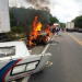 BR 101 – Ambulância colide em caminhão e pega fogo: três pessoas morrem