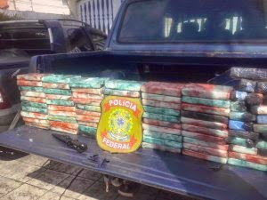 Polícia Federal apreende mais de 70 kg de cocaína na BR 324