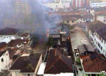 Calila Noticias divulga imagens da queda do avião que matou Eduardo Campos