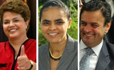 Pesquisa Datafolha aponta Marina empatada tecnicamente com Aécio; Dilma lidera