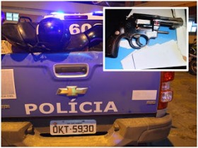 A Polícia recuperou a arma usada na tentativa de homicídio e homicídio.