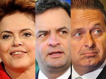 IBOPE – Dilma se mantém em primeiro; Aécio e Eduardo Campos crescem 1% cada