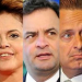 IBOPE – Dilma se mantém em primeiro; Aécio e Eduardo Campos crescem 1% cada