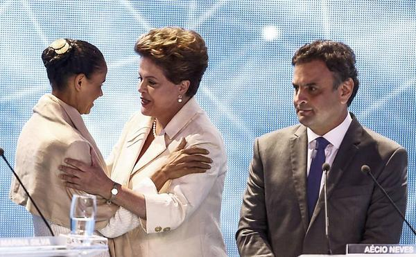 Primeiro debate entre presidenciáveis na TV foi marcado por ataques