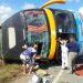 Ônibus tomba na estrada que liga Itaberaba a Ipirá deixa dois mortos e vários feridos