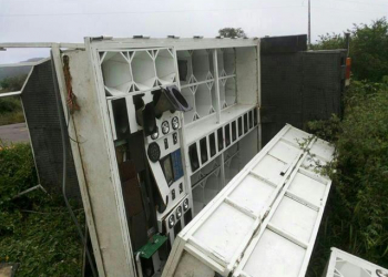 Paredão do Alcione tomba no trecho Serrinha/Coité