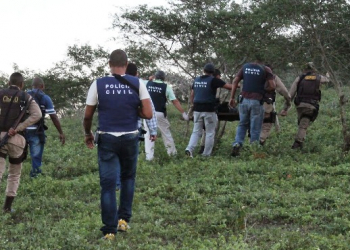 Serrinha – Suposto assaltante de banco que trocou tiro com a polícia é encontrado morto