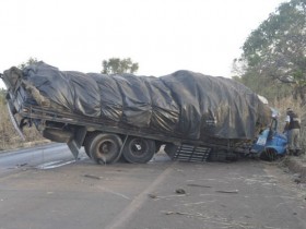 Roda dianteira se soltou o que acosiou o acidente