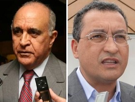 Paulo Souto (DEM)  e Rui Costa (PT)