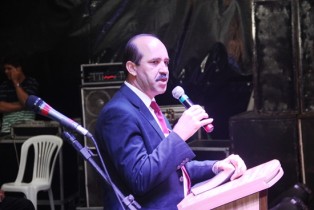 Pastor da Assembleia de Deus e presidente da OMEC Ademilson Brito.