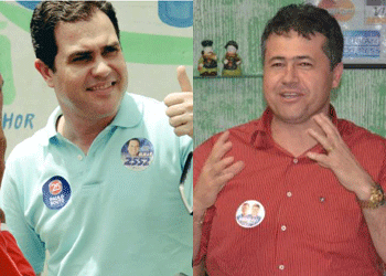 Tom Araújo e Alex da Piatã se encontram em campanha e movimentam a cidade de Ichu