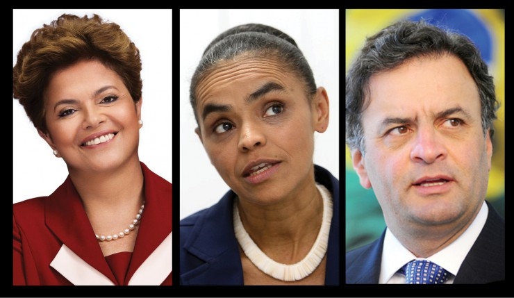 Datafolha: Dilma tem 40% das intenções de voto; Marina, 25%; Aécio, 20%