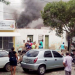 Incêndio atinge depósito no centro da cidade