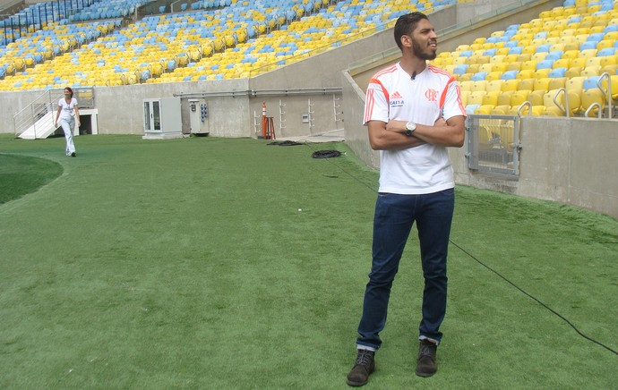 Wallace é o jogador que mais pisou no Maracanã depois de sua reinauguração