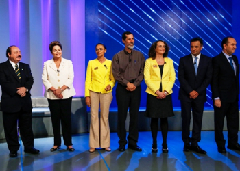 Último debate antes do 1º turno é marcado por tensão entre candidatos a presidente