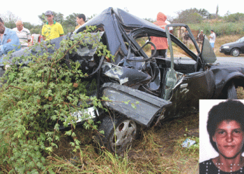 Acidente envolvendo vereador de Retirolândia deixa uma mulher morta na BA 120