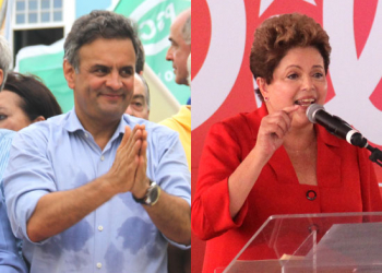 Dilma aumenta frente em relação a Aécio nas urnas