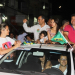 Assis e Alex participam de passeata em comemoração pela vitória de Dilma