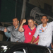 Coité – Debaixo de chuva, Alex da Piatã ao lado do prefeito Assis e vereador Gel de Tetê desfila em carreata
