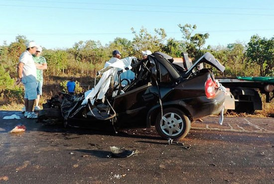 Quatro pessoas da mesma família morrem em acidente no oeste da BA