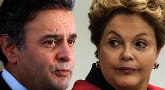 Aécio 54%, Dilma 46%, revela primeira pesquisa sobre o segundo turno