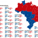 Dilma vence em 15 estados; Aécio, em 11 e no DF