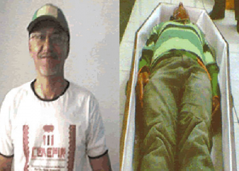 Homem levanta do caixão durante velório em Itiúba