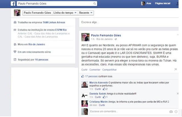 preconceituso da tam