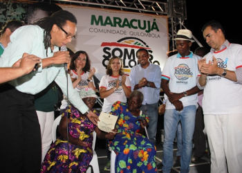 Coité – Maracujá teve a maior comemoração pela certificação de comunidade Quilombola;