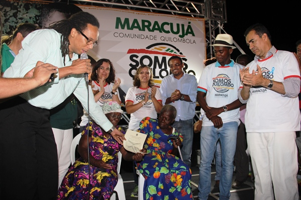 Coité – Maracujá teve a maior comemoração pela certificação de comunidade Quilombola;