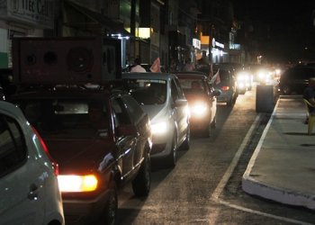Em carreata Bando Anunciador abre a Festa da Padroeira em Conceição do Coité