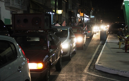 Em carreata Bando Anunciador abre a Festa da Padroeira em Conceição do Coité