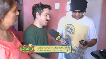 O humorístico Pânico na Band exibiu, na noite deste domingo (2), uma reportagem em que o humorista “Alfinete” teria ido até a cidade de Araci