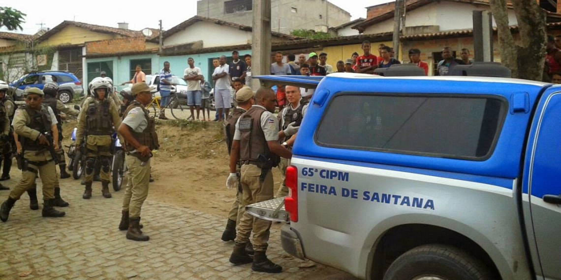 Feira de Santana – Sargento da PM agredido com golpes de facão durante abordagem