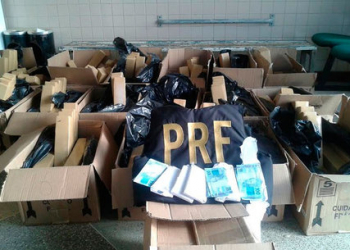 Dois homens são presos com 300 Kg de maconha e R$ 50 mil em notas falsas