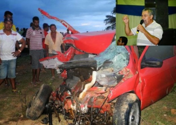 João Dourado – Ex vereador morre de acidente na Estrada do Feijão