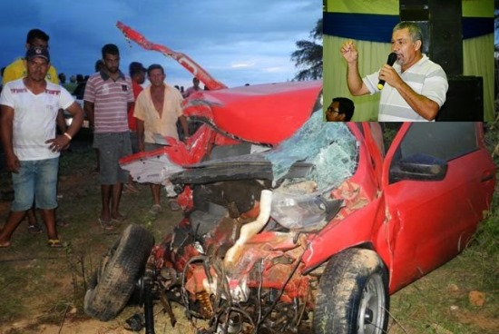 João Dourado – Ex vereador morre de acidente na Estrada do Feijão