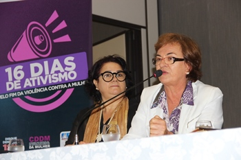 Comissão da Mulher da Assembleia participa de debate sobre enfrentamento à violência