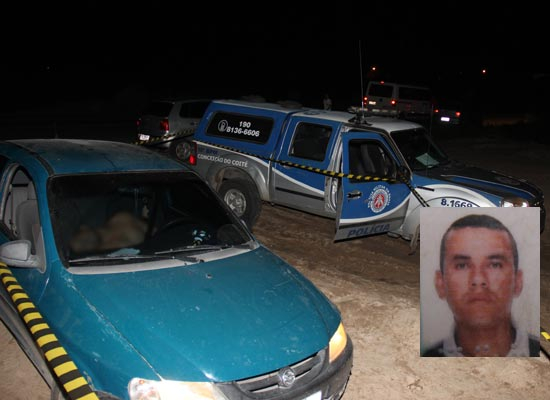 Coité – Pedreiro é executado dentro de carro em frente ao local de trabalho