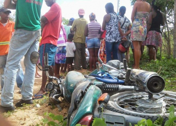 Vítima de acidente, motociclista tem pé amputado e segue internado