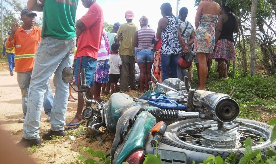 Vítima de acidente, motociclista tem pé amputado e segue internado