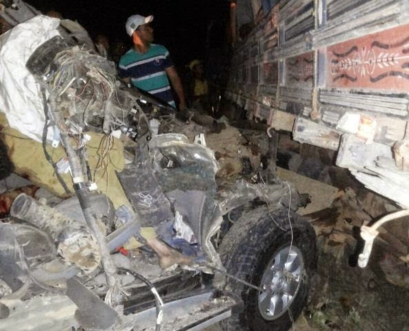 Acidente em Várzea da Roça deixa três mortos e dois feridos