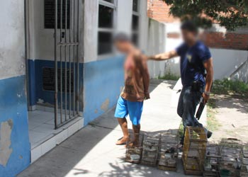 Suspeito de participação na morte do guarda Marcelo negou, mas apontou os autores.